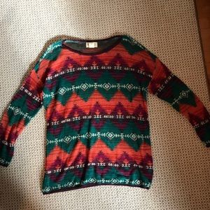 tribal pattern ralph lauren sweater